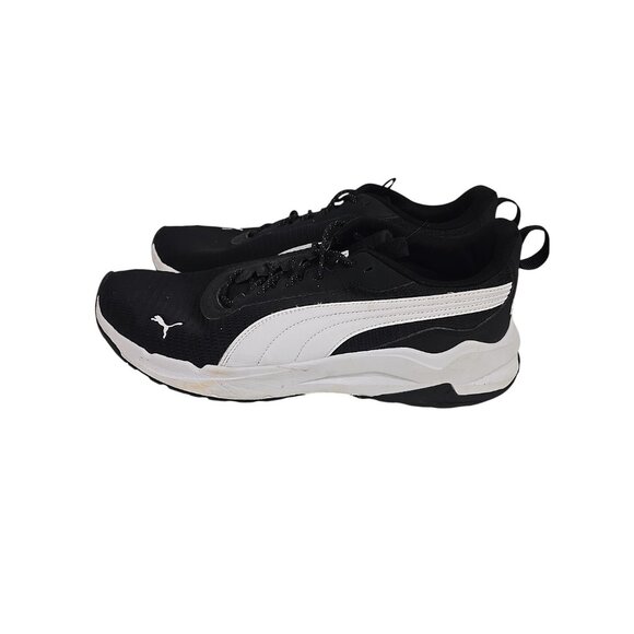 PUMA Men's ZIp C 397087-01 Athletic Running Shoe Black White Size 12M - Picture 4 of 8